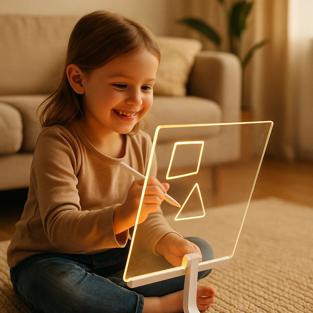 Glowing LED Drawing Board