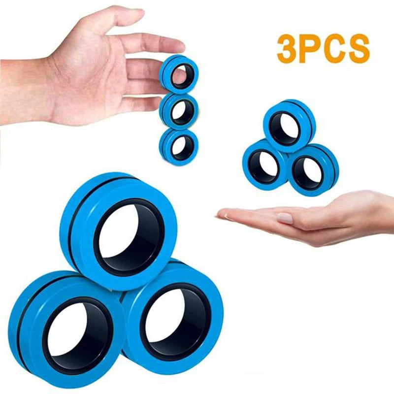 AntiStress Fidget Rings For Kids