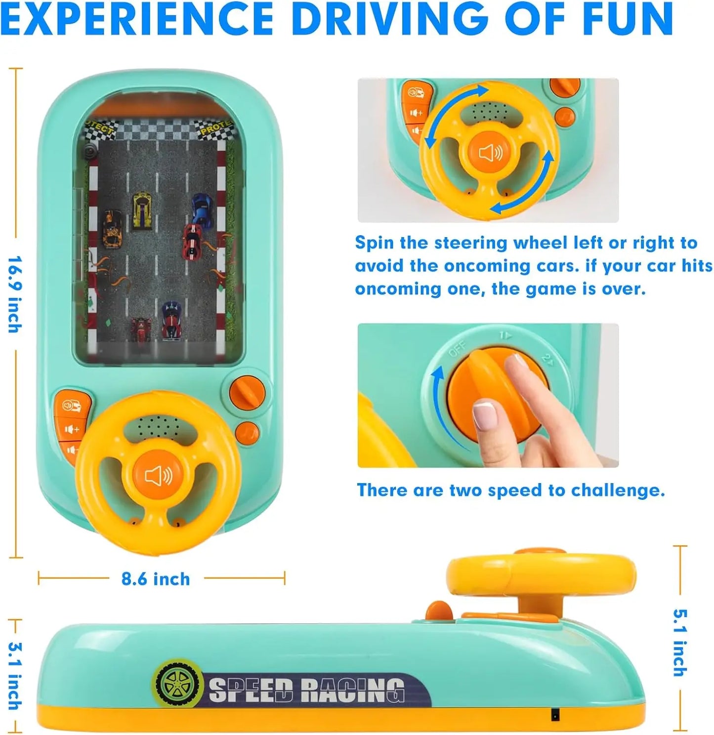 Race Cars Without Screens