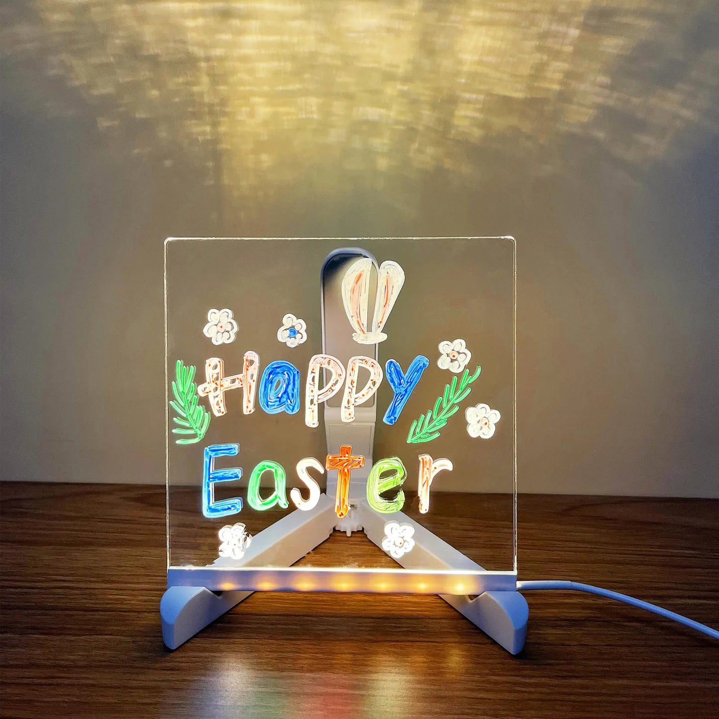 Glowing LED Drawing Board