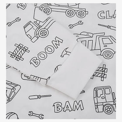Kidzvault™ Color-In Pajamas