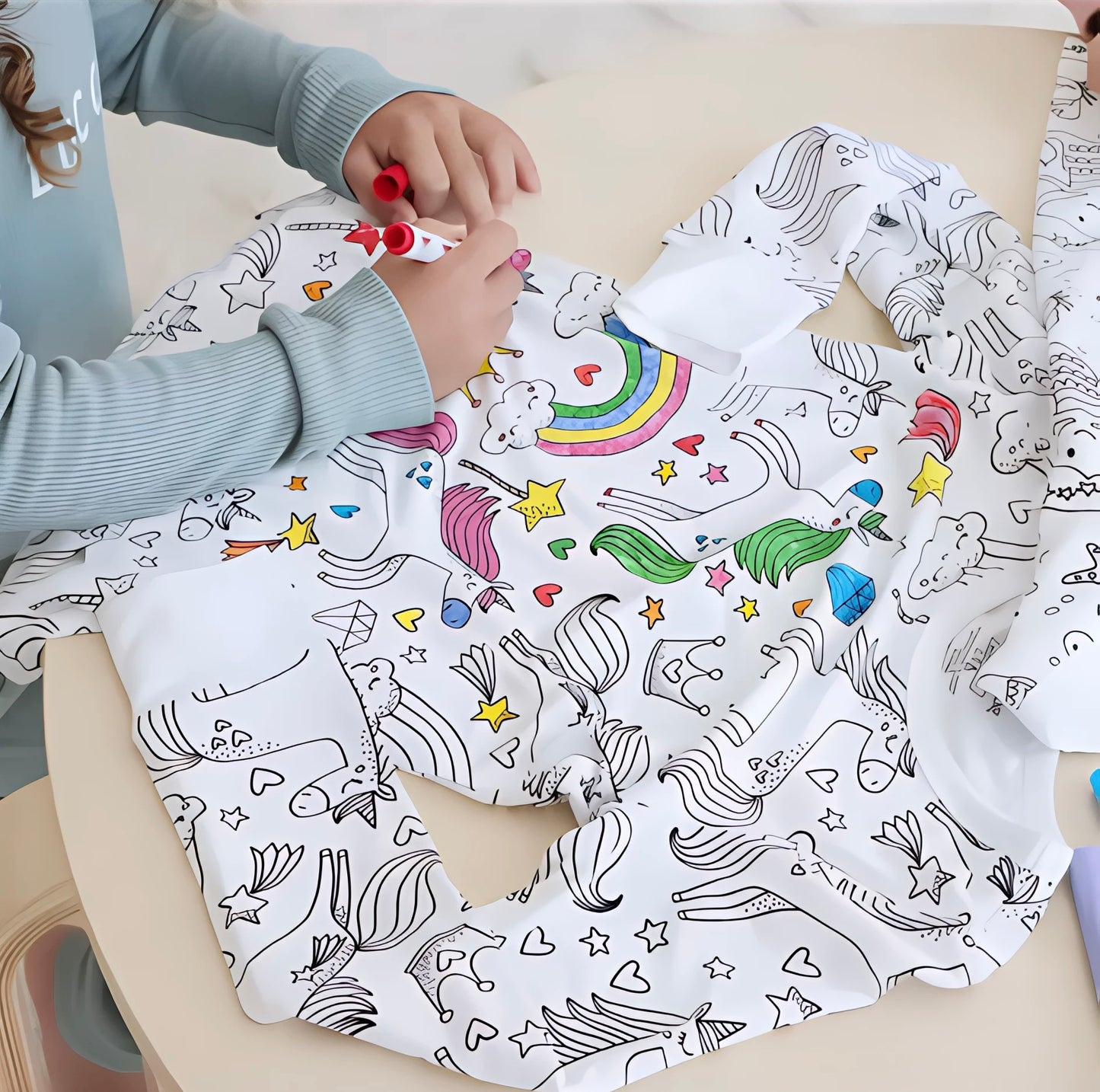 Kidzvault™ Color-In Pajamas
