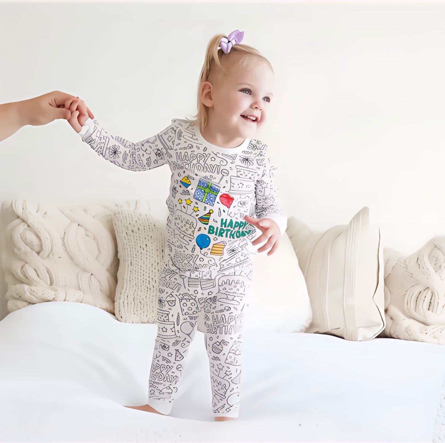 Kidzvault™ Color-In Pajamas
