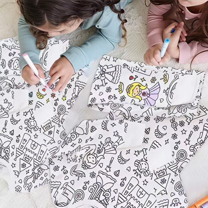 Kidzvault™ Color-In Pajamas