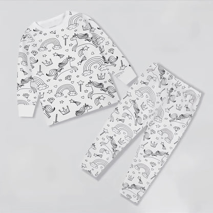 Kidzvault™ Color-In Pajamas