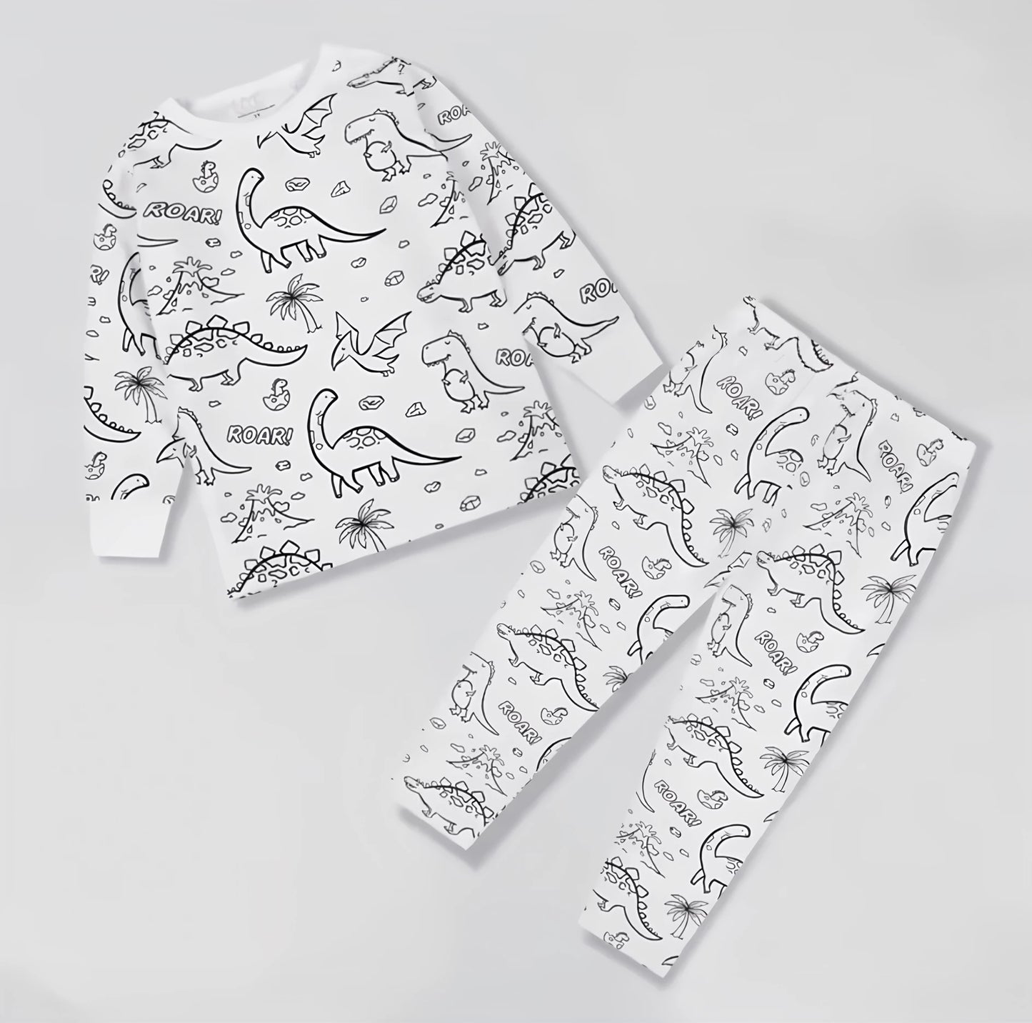 Kidzvault™ Color-In Pajamas