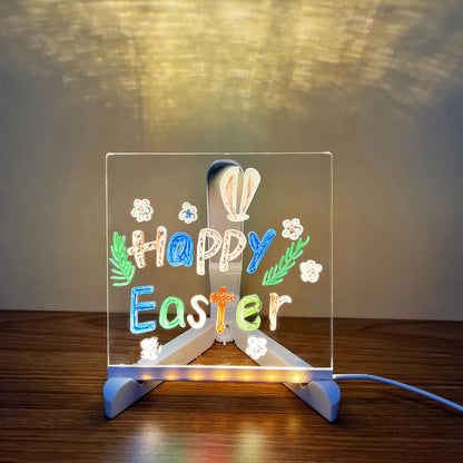 Glowing LED Drawing Board